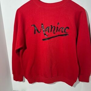 Vtg 1980’s Maniac Sweatshirt